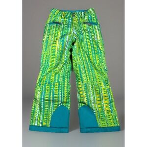 Spyder Vixen Ski/Snowboarding Pants Youth Size 8 Thinsulate Lined Zip Pocket-EUC
